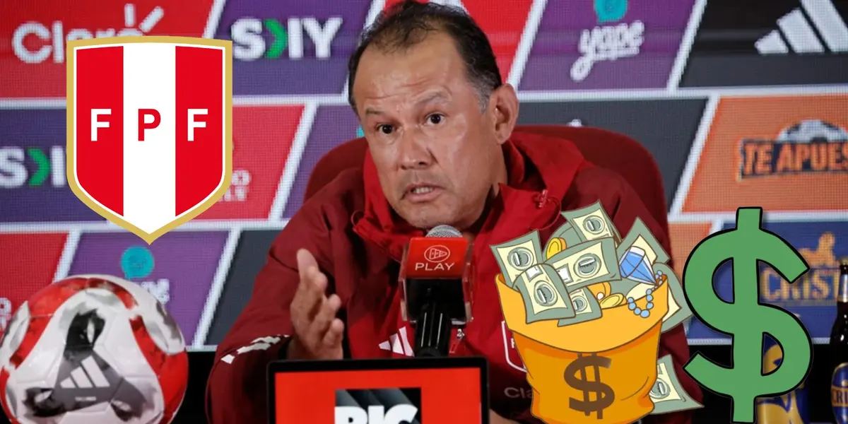 Juan Reynoso en conferencia de prensa en las instalaciones de Videna