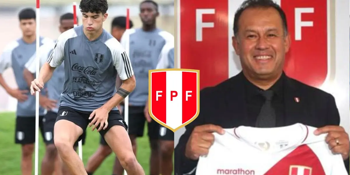 Juan Reynoso espera el crecimiento de este jugador en el Sudamericano, y así verlo brillar en el extranjero