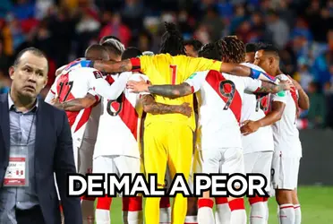 Juan Reynoso hizo que la Selección Peruana se termine de hundir de la peor forma