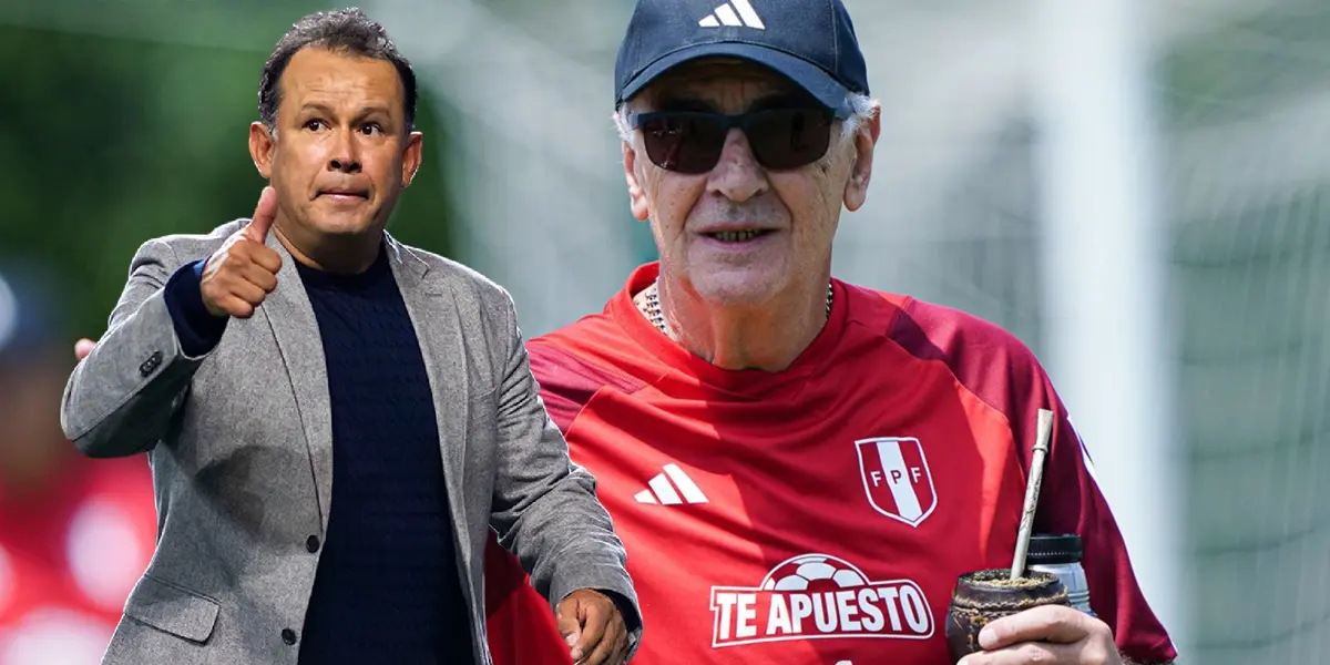 Juan Reynoso - Jorge Fossati (Foto: FPF)