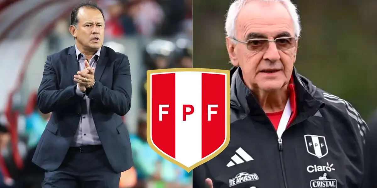 Juan Reynoso - Jorge Fossati (Foto: X de La Bicolor)