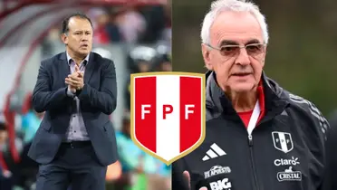 Juan Reynoso - Jorge Fossati (Foto: X de La Bicolor)