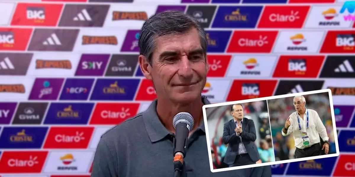 Juan Reynoso - Jorge Fossati - Óscar Ibáñez (Foto: X de La Bicolor)