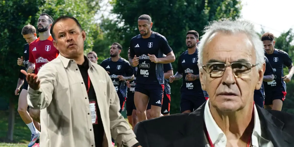 Juan Reynoso - Jorge Fossati - Selección Peruana (Foto: Andina)