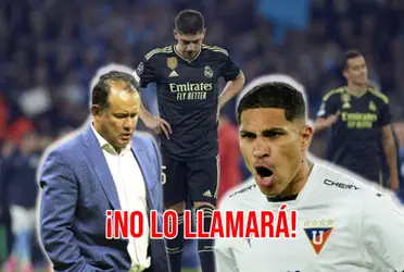 Juan Reynoso no lo llamará para la fecha FIFA de septiembre.