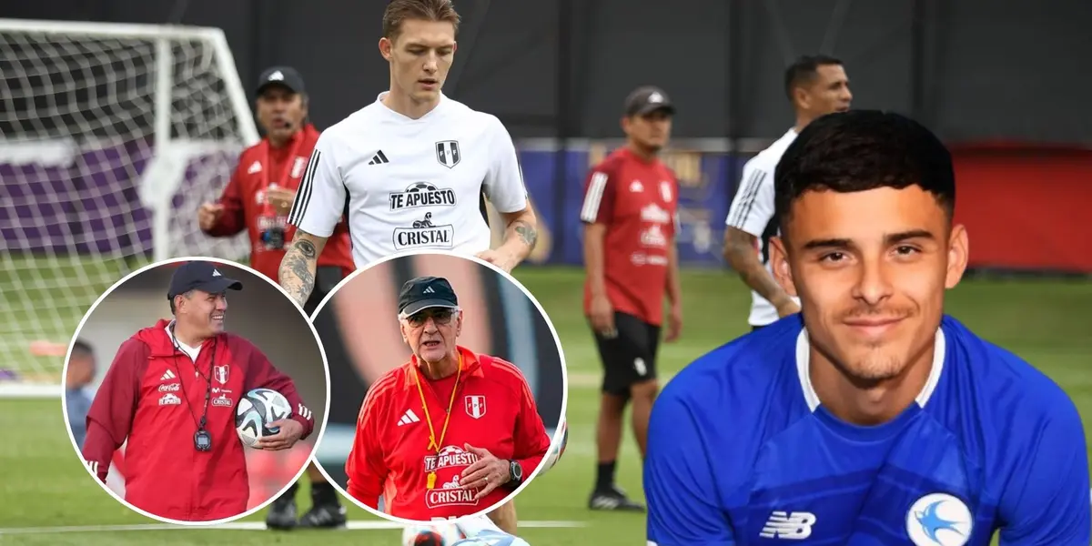 Juan Reynoso - Oliver Sonne - Jorge Fossati - Alexander Robertson (Foto: La Bicolor)