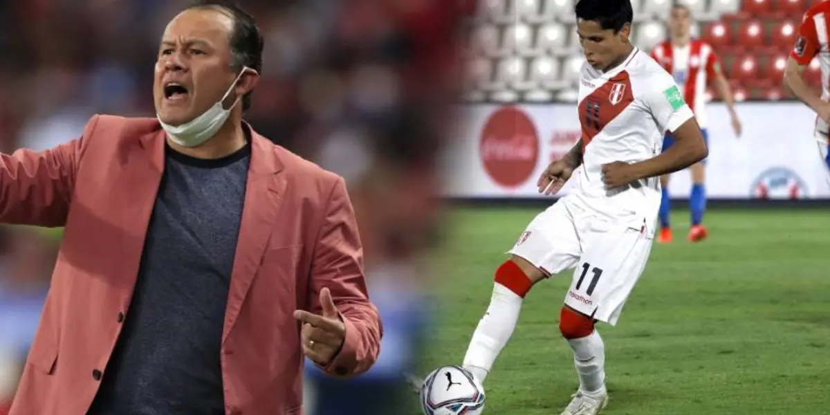 Juan Reynoso se derritió en elogios por él