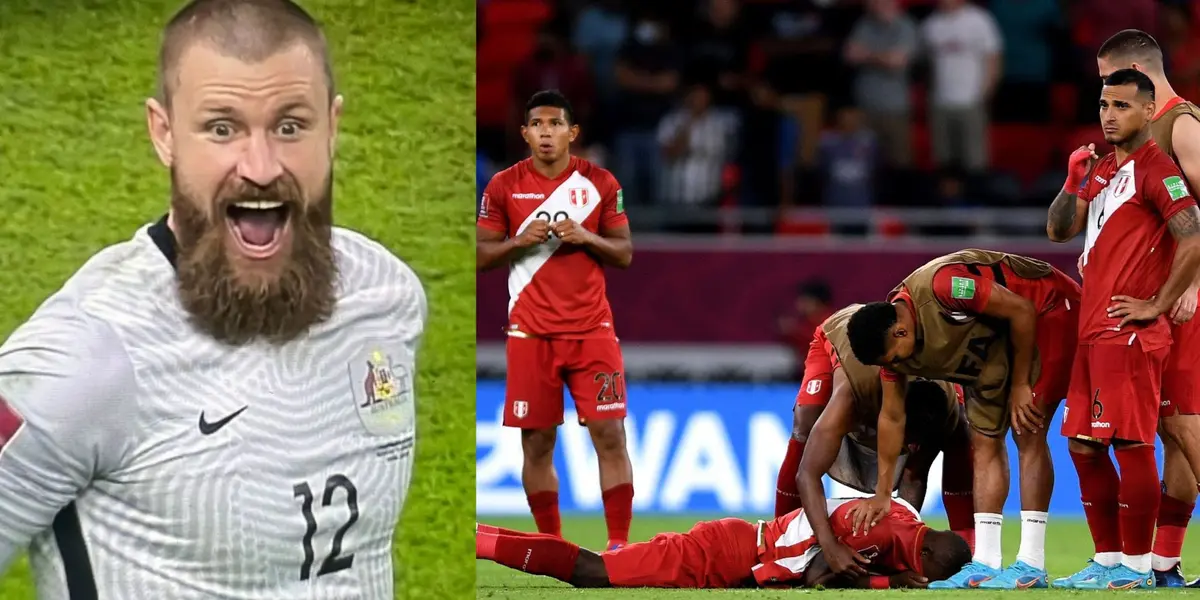 Jugador argentino y unas fuertes declaraciones de los penales en el Perú vs. Australia
