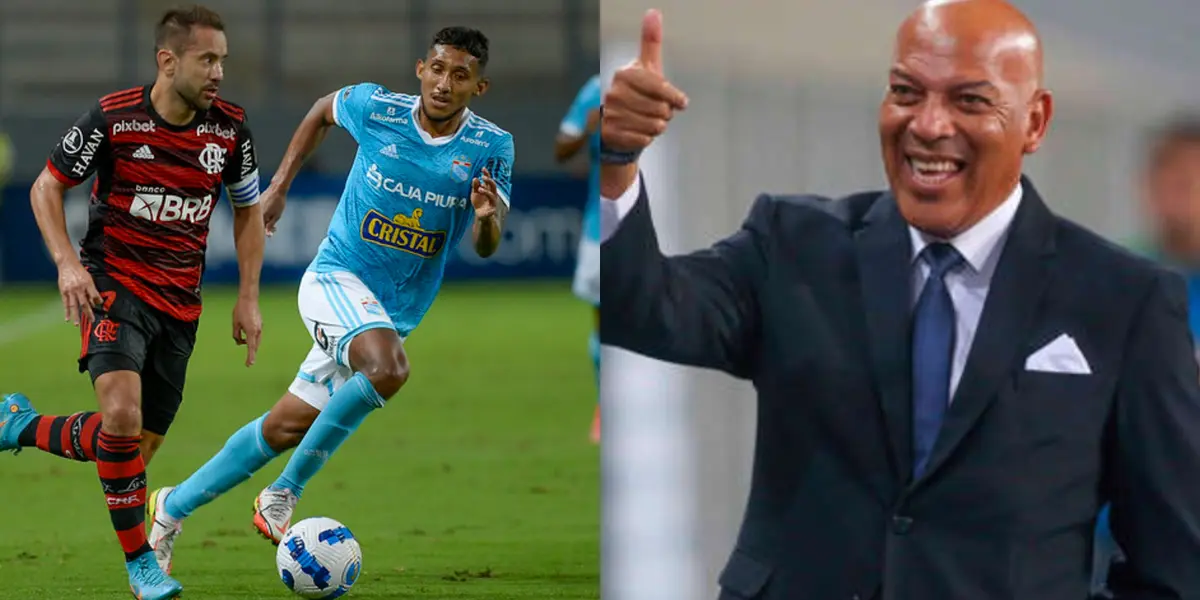 Jugador celeste destacó en el debut rimense en Copa Libertadores