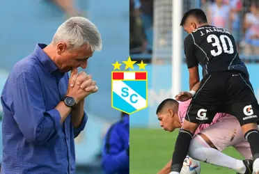 Jugador celeste tuvo una pobre actuación ante el elenco chalaco