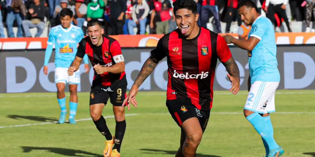 Jugador de Melgar humilló a jugador de Sporting Cristal y pide