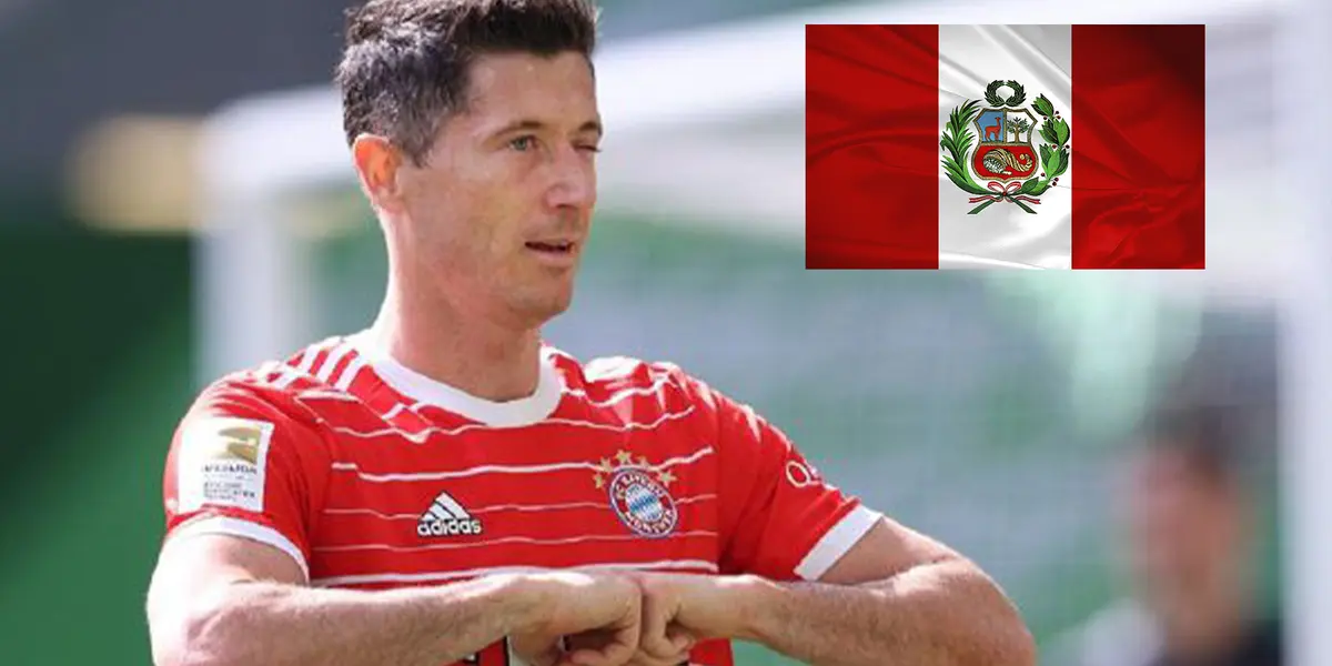 Jugador peruano compartió vestuario con el crack polaco