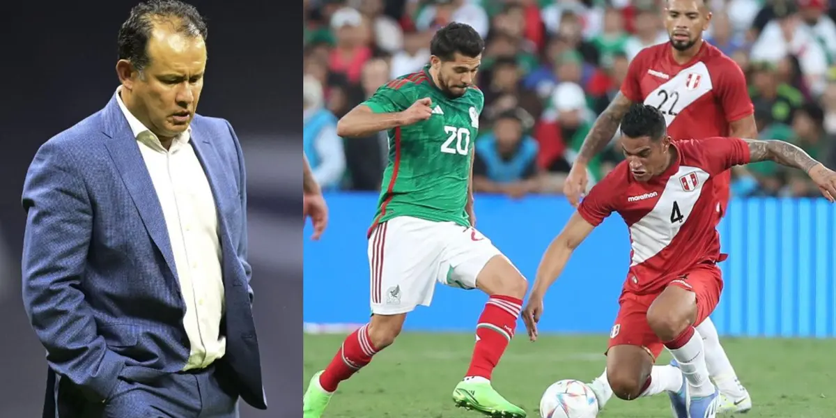 Jugador peruano hasta el momento tiene una actuación para el olvido ante México