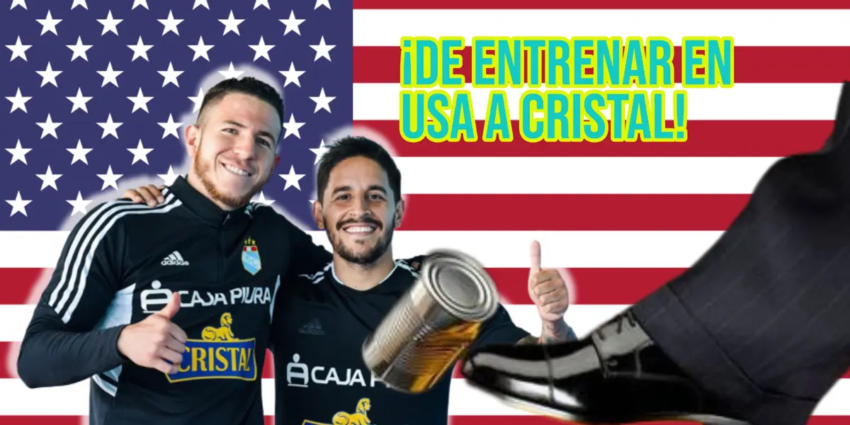 Jugador peruano entrena con Sporting Cristal en La Florida.