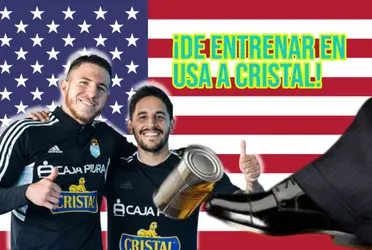 Jugador peruano entrena con Sporting Cristal en La Florida.