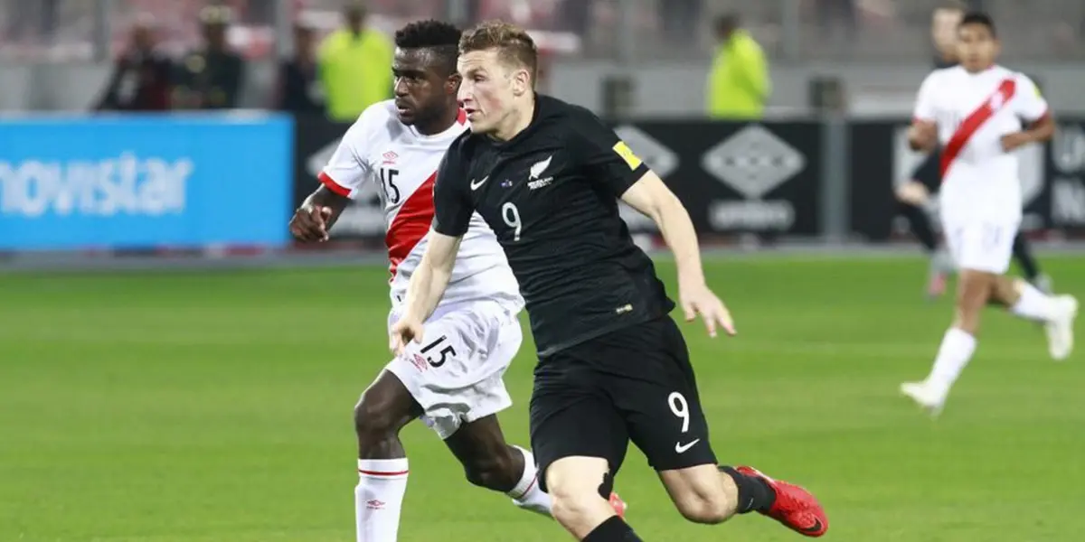 Jugador peruano es respetado por el goleador neozelandés