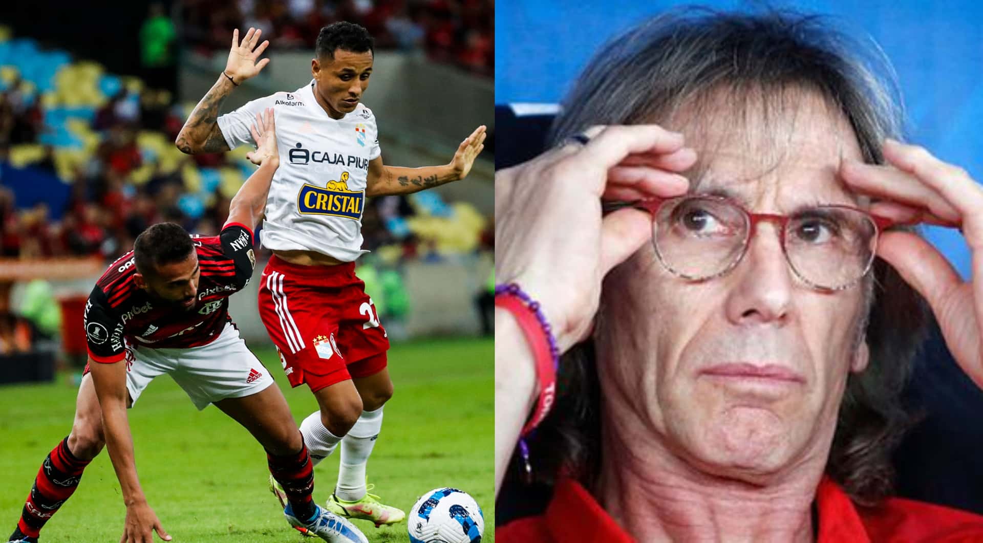 Jugador 'rimense' viene elevando su nivel, y ante Flamengo lo demostró una vez más