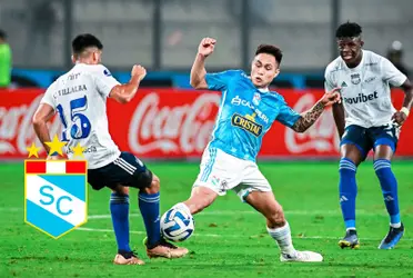 Jugador de Sporting Cristal jugó pésimo ante Emelec por la Copa Sudamericana