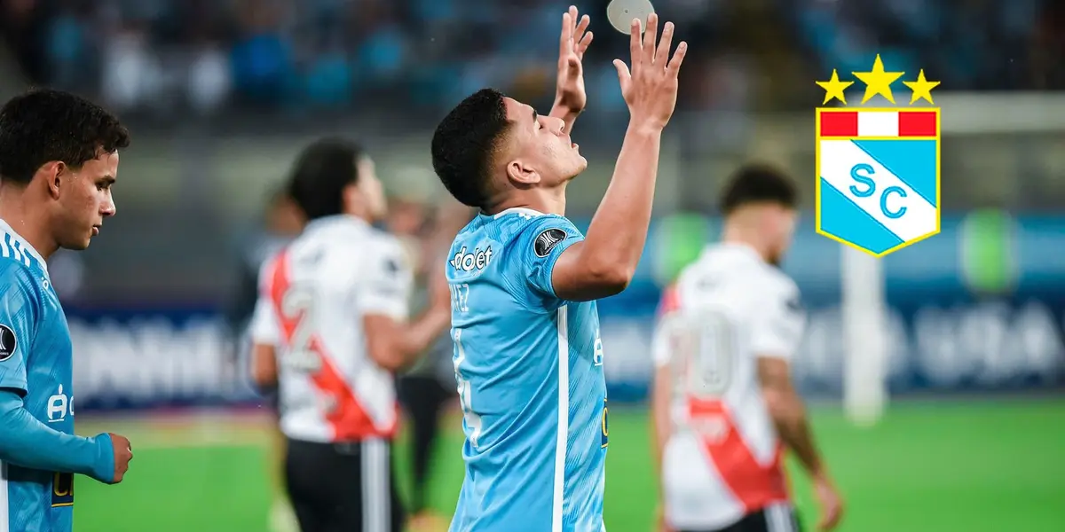 Jugador de Sporting Cristal jugó pésimo ante River Plate por la Copa Libertadores