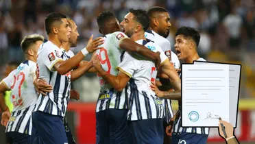 Jugadores de Alianza Lima celebrando