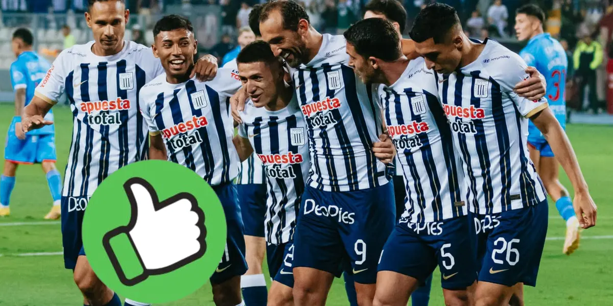 Jugadores de Alianza Lima celebrando gol (Foto: Alianza Lima)