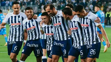 Jugadores de Alianza Lima celebrando gol (Foto: Alianza Lima)