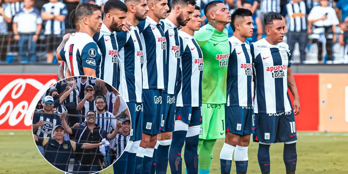 Jugadores de Alianza Lima en Matute