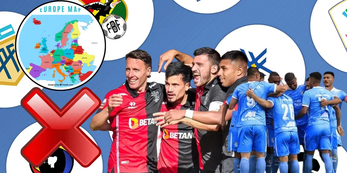 Jugadores de FBC Melgar y ADT de Tarma celebrando