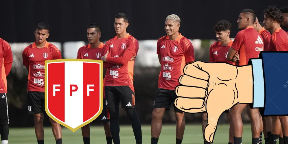 Jugadores de la Selección Peruana entrenando en las instalaciones de Videna