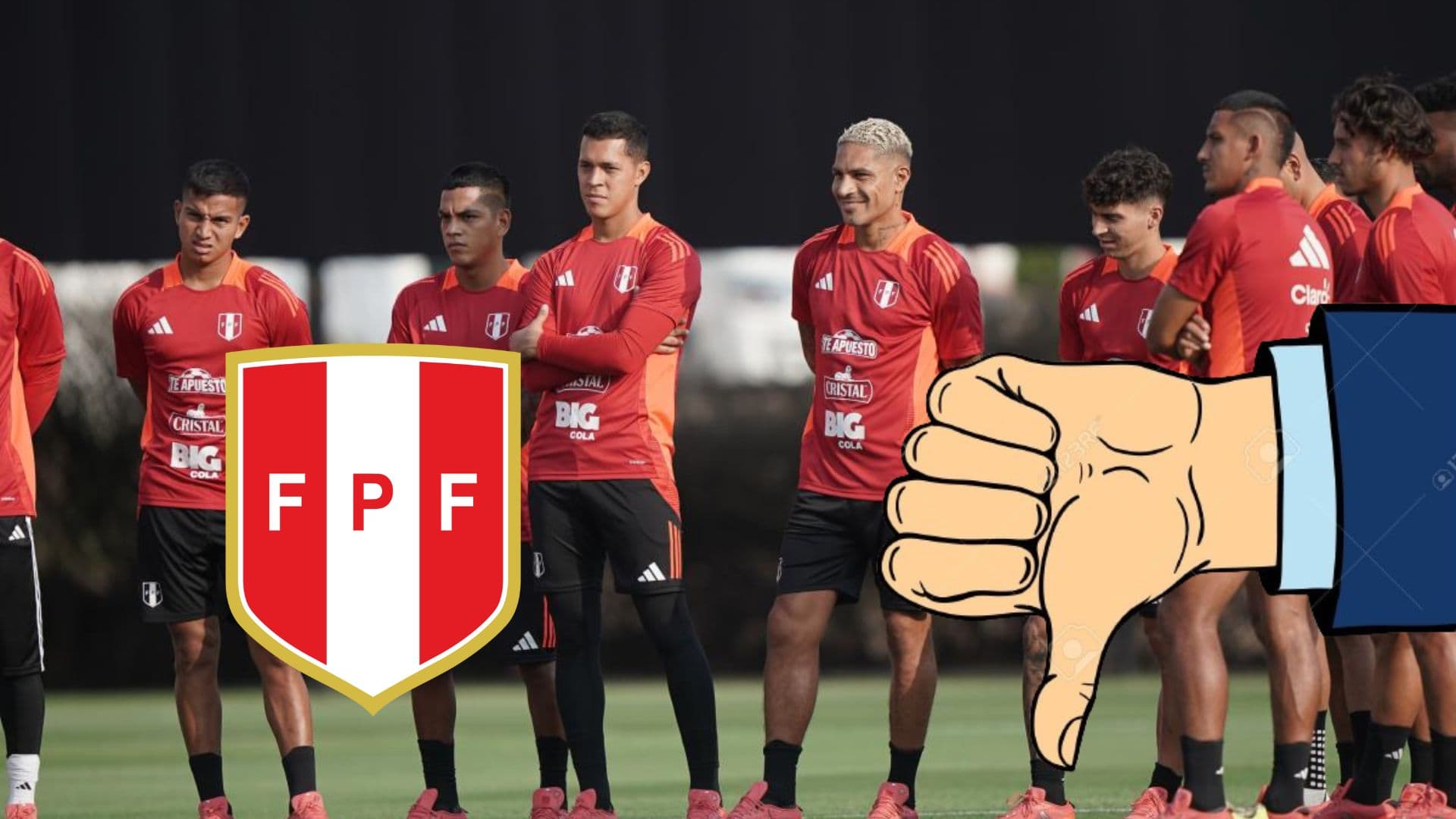 Jugadores de la Selección Peruana entrenando en las instalaciones de Videna