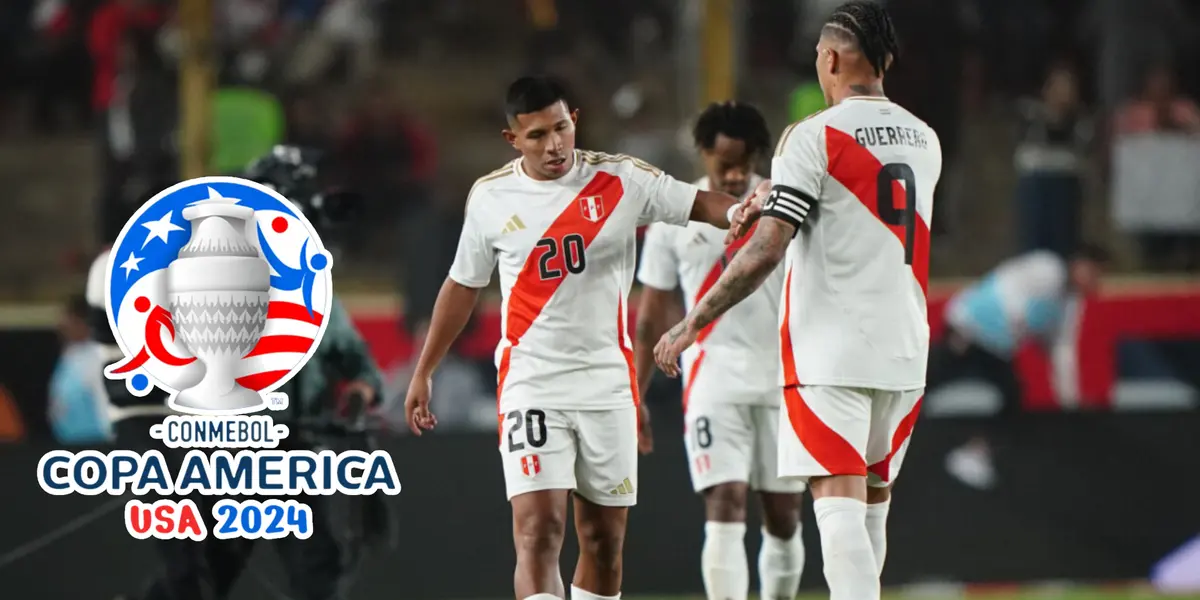 Jugadores de la Selección Peruana saludándose (Foto: FPF)