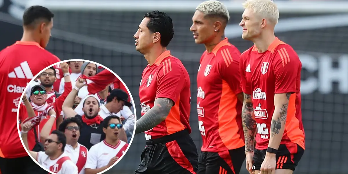 Jugadores de Perú entrenando (Foto: Selección Peruana)