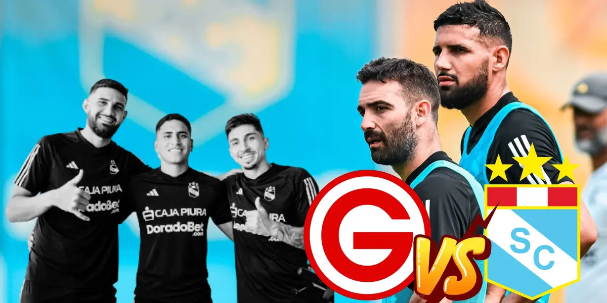 Jugadores de Sporting Cristal en un entrenamiento de La Florida