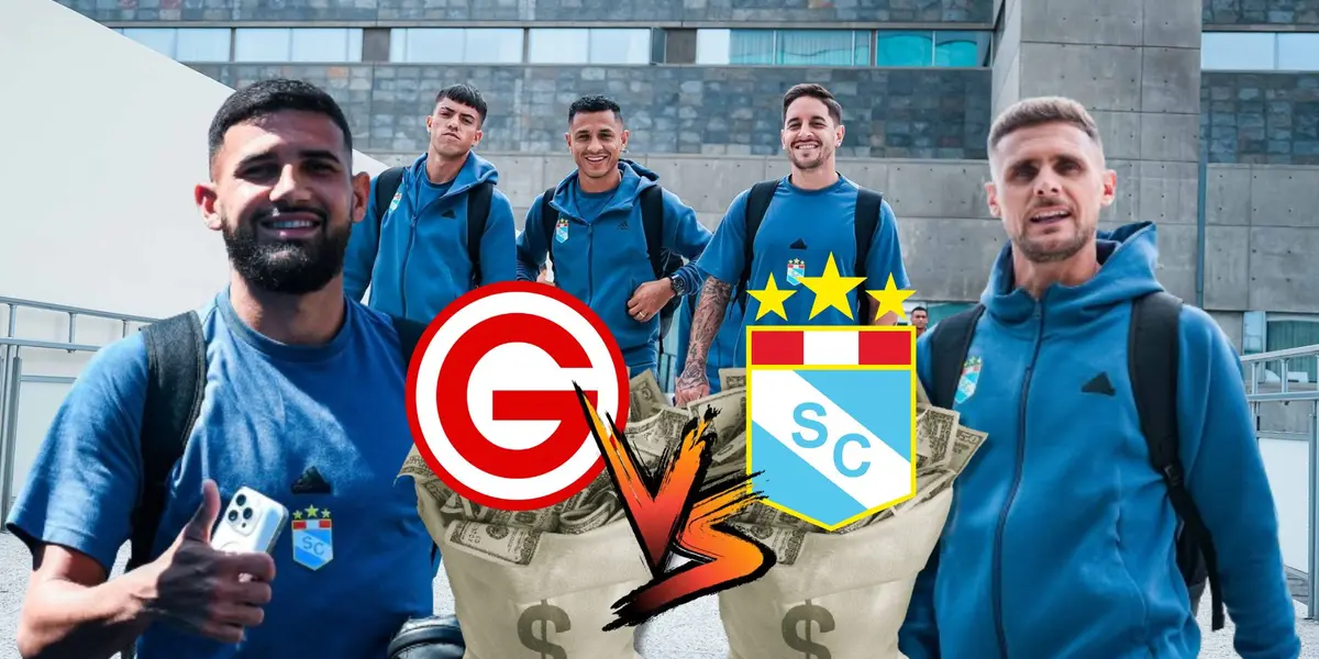 Jugadores de Sporting Cristal partiendo rumbo a la ciudad del Cusco