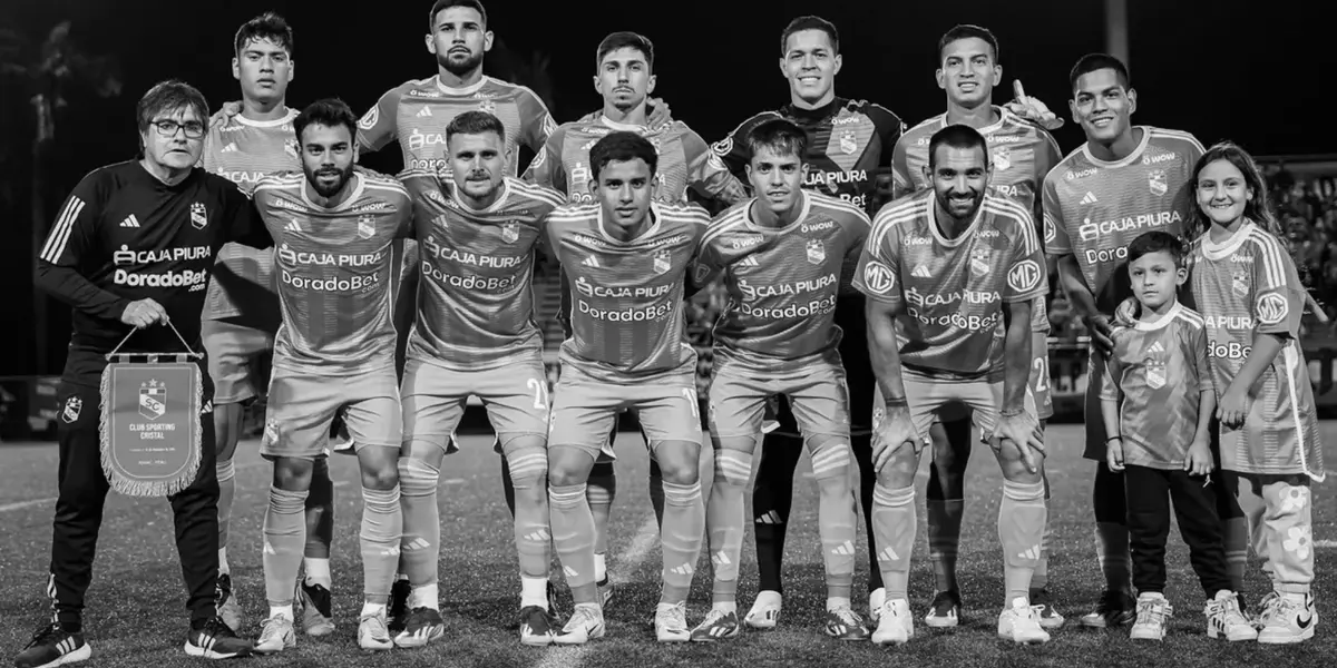 Jugadores de Sporting Cristal posando para la foto (Foto: Sporting Cristal)