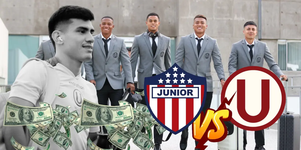 Jugadores de Universitario de Deportes rumbo a la ciudad de Barranquilla