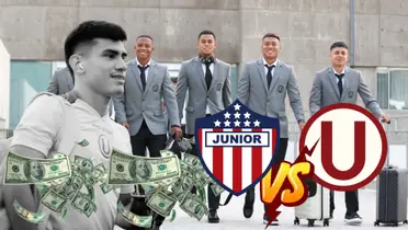 Jugadores de Universitario de Deportes rumbo a la ciudad de Barranquilla