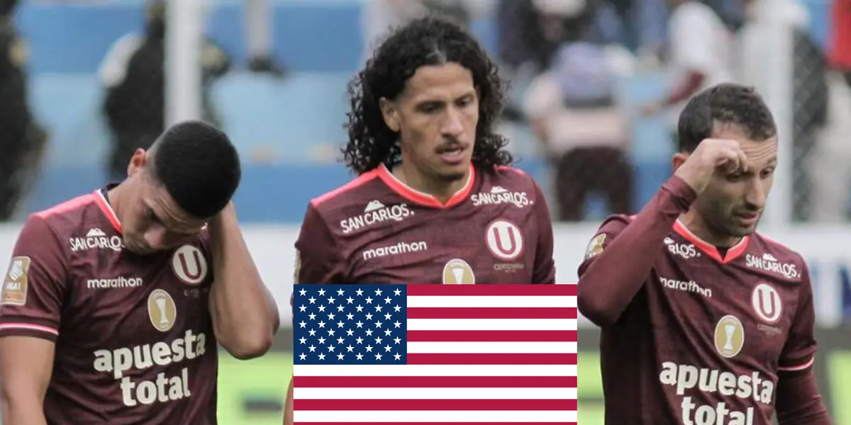 Jugadores de Universitario tristes por la derrota (Foto: El Comercio)
