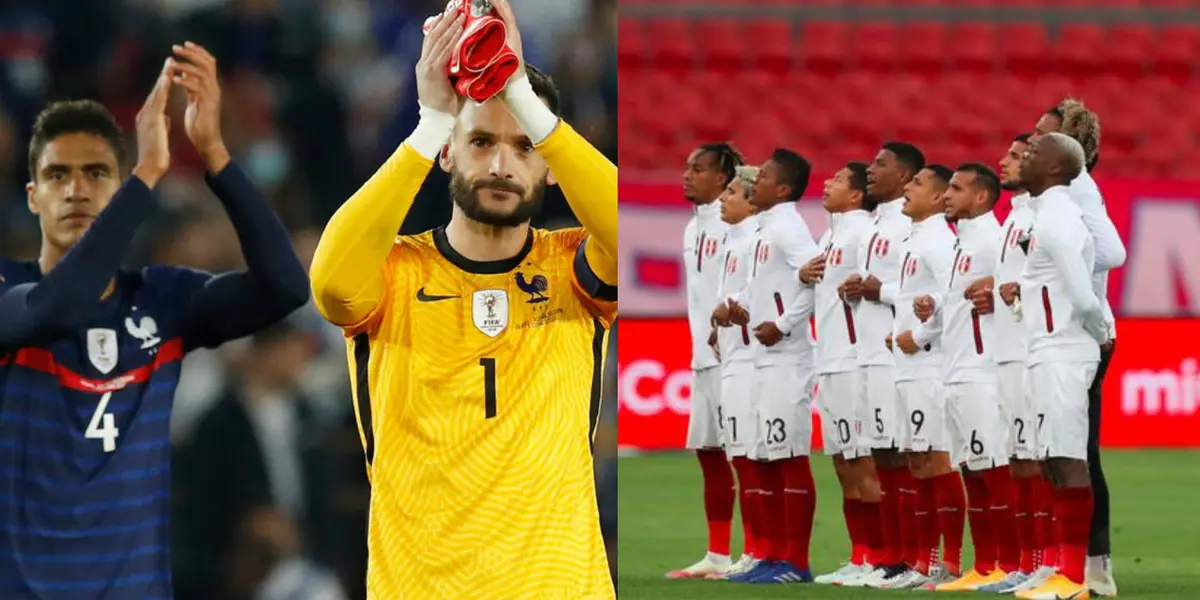 Jugadores franceses y su respeto a este peruano