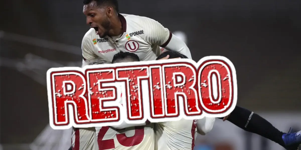 Jugó en Universitario y ahora se retira