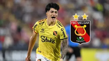 Kenji Cabrera (Foto: X de FBC Melgar)