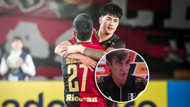 Kenji Cabrera y Óscar Ibáñez (Foto: Melgar).