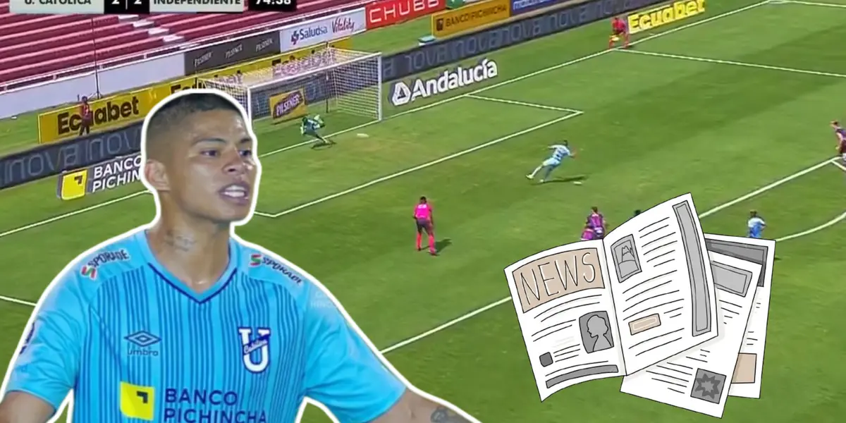 Kevin Quevedo con cara de preocupación