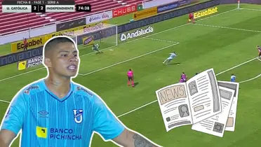 Kevin Quevedo con cara de preocupación