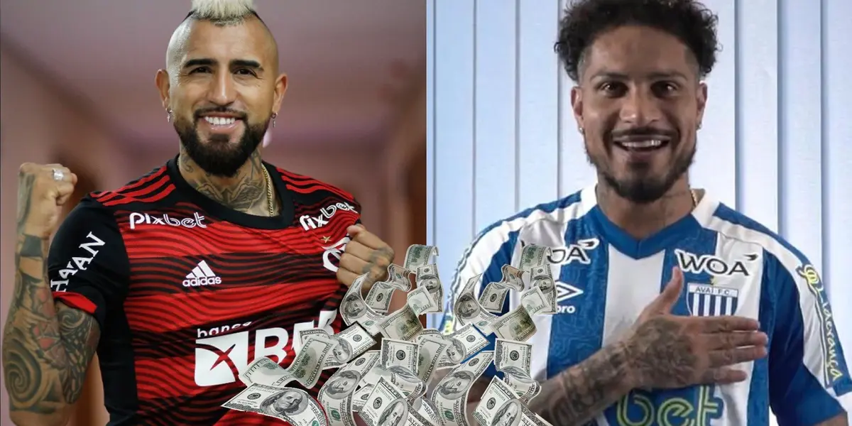 La comparación de salarios de dos cracks del fútbol sudamericano