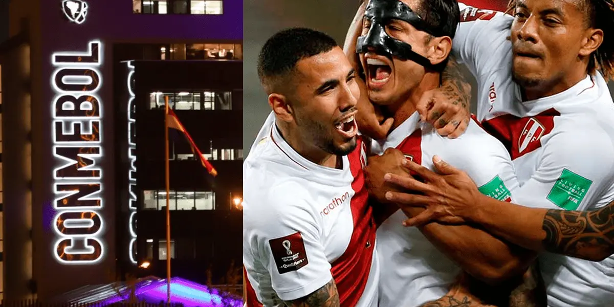 La Conmebol no dejó de alentar a la Selección Peruana al conocerse su rival para el repechaje