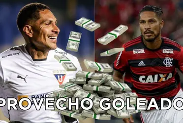 La diferencia de salarios que tuvo el 9 bicolor en los equipos mencionados