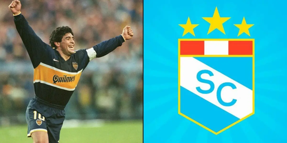 La figura del cuadro celeste tuvo un pasado con el astro mundial por el fútbol argentino.