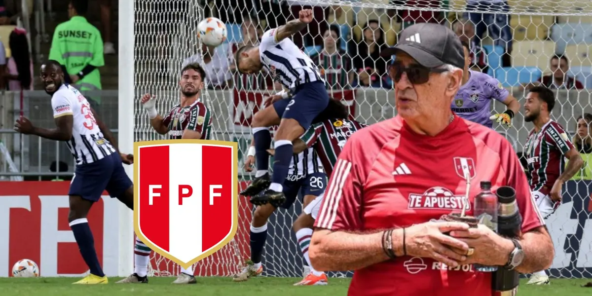 La jugada del gol de Adrián Arregui vs Fluminense y delante Jorge Fossati