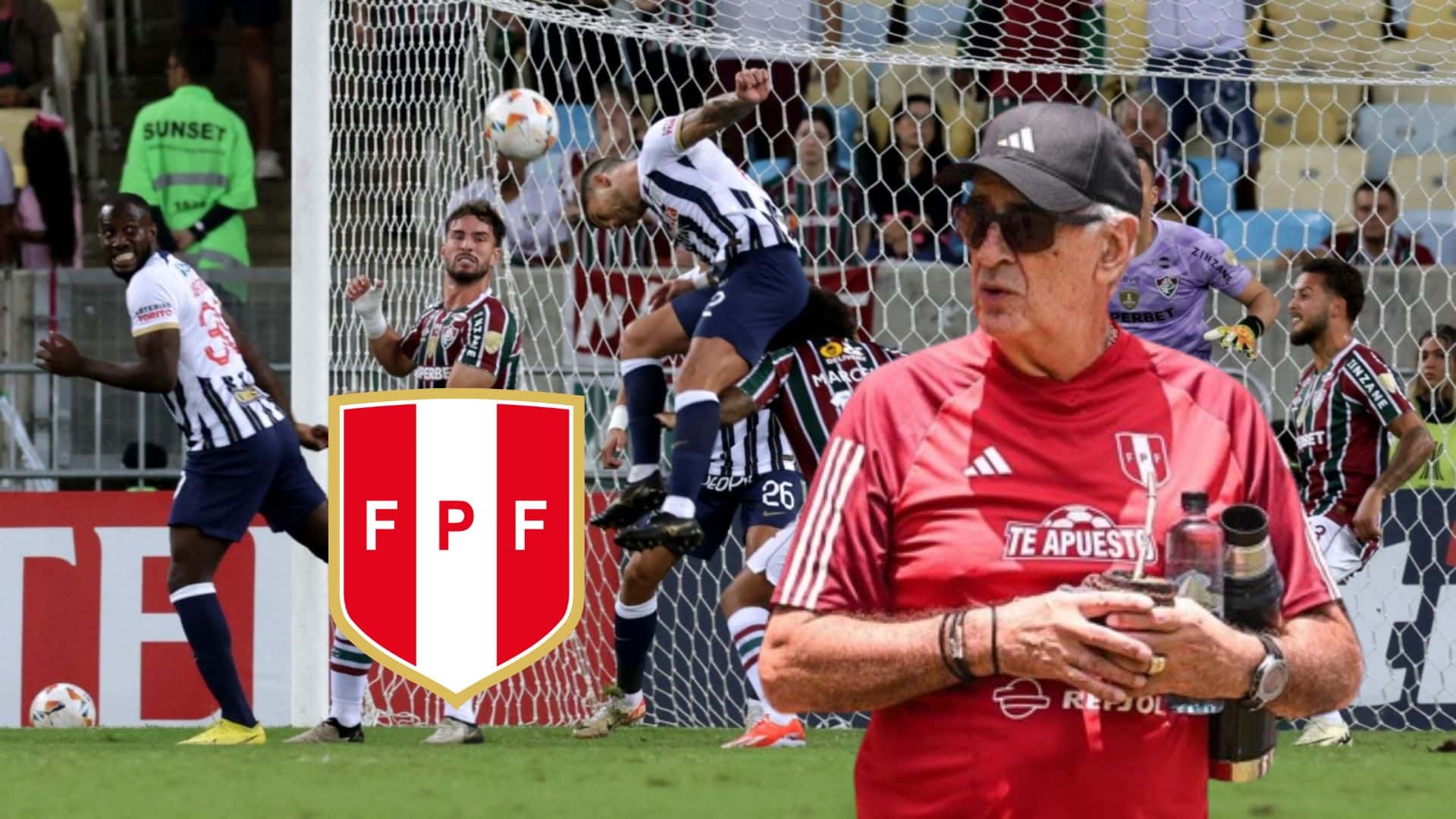 La jugada del gol de Adrián Arregui vs Fluminense y delante Jorge Fossati